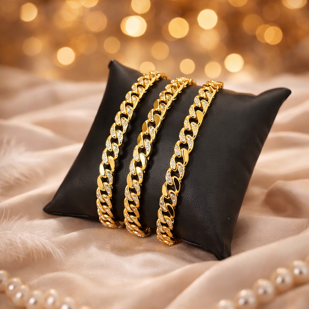 Bracelet Chaîne Dorée Élégance
