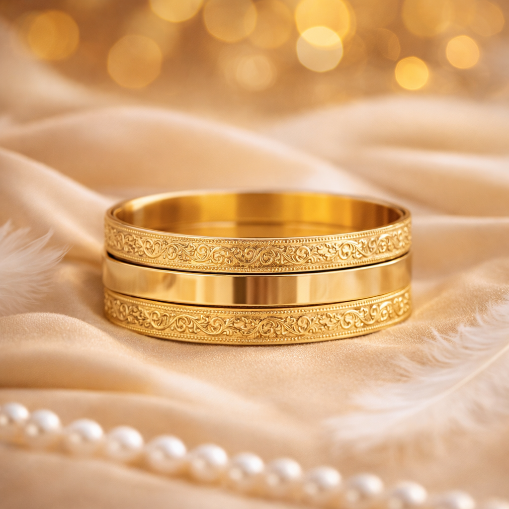 Bracelet Doré Élégance Royale