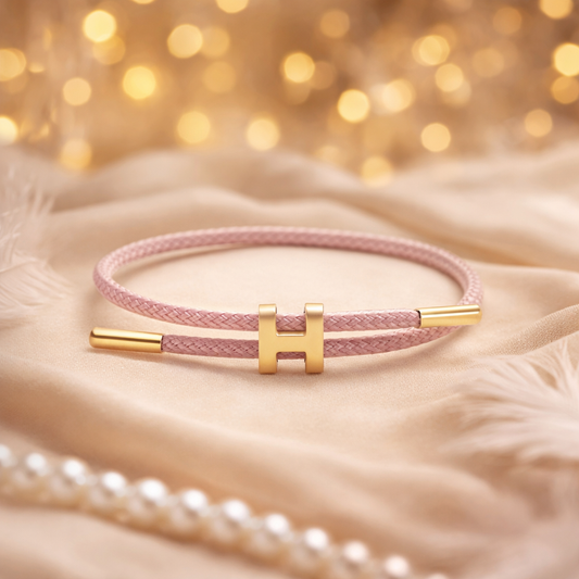 Bracelet Tressé Multicolore – Fermoir Doré Élégant