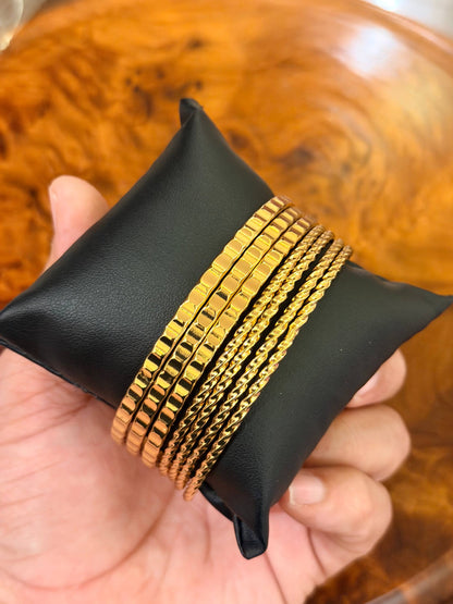 Bracelet Doré Élégance en Acier Inoxydable